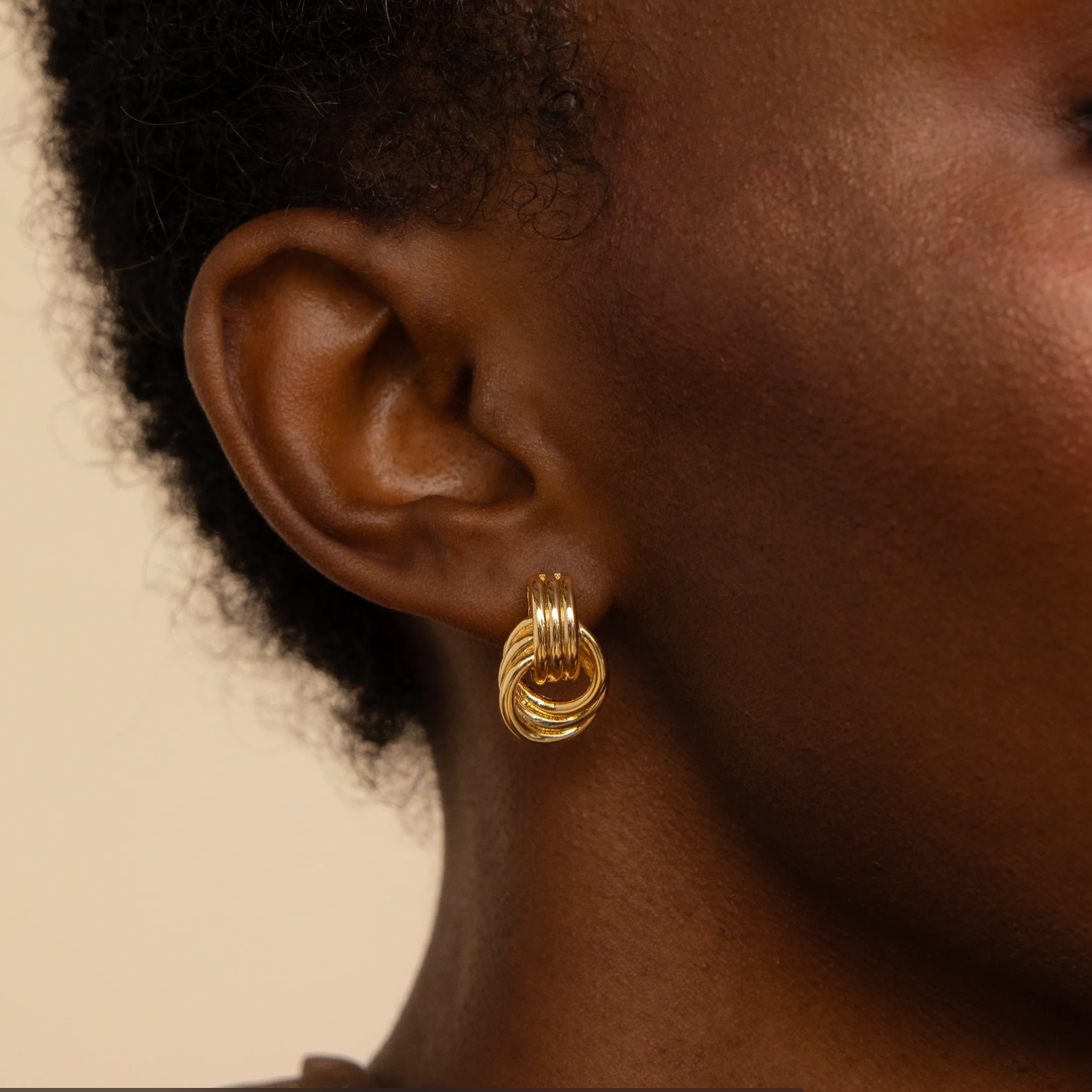 Boucles d'oreilles Nœud