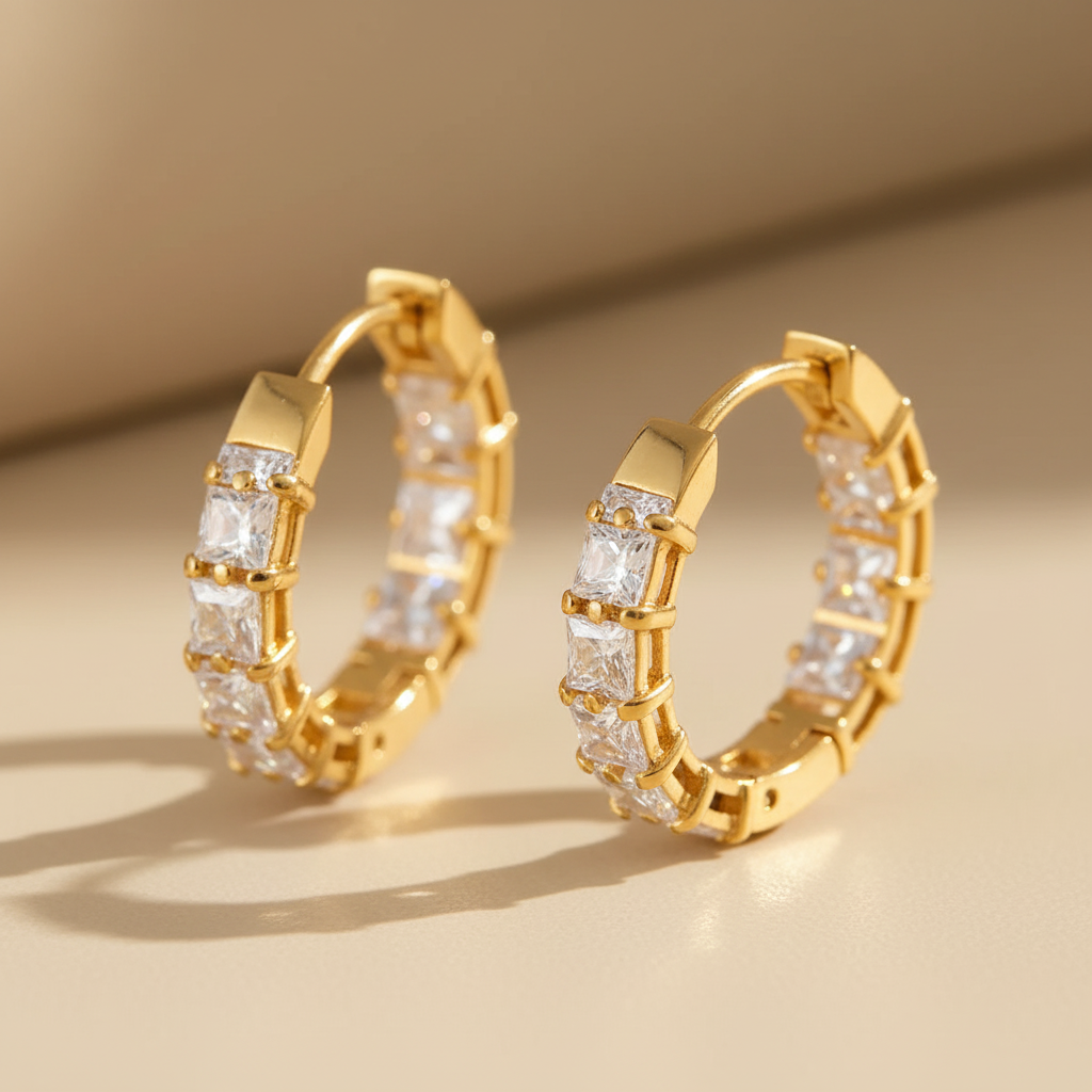 Boucles d'Oreilles Liva - Détail