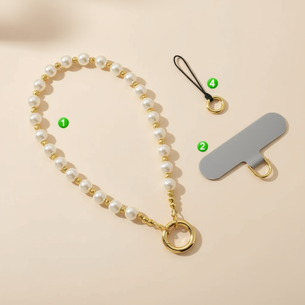 Chaîne Téléphone Perles - Image 2