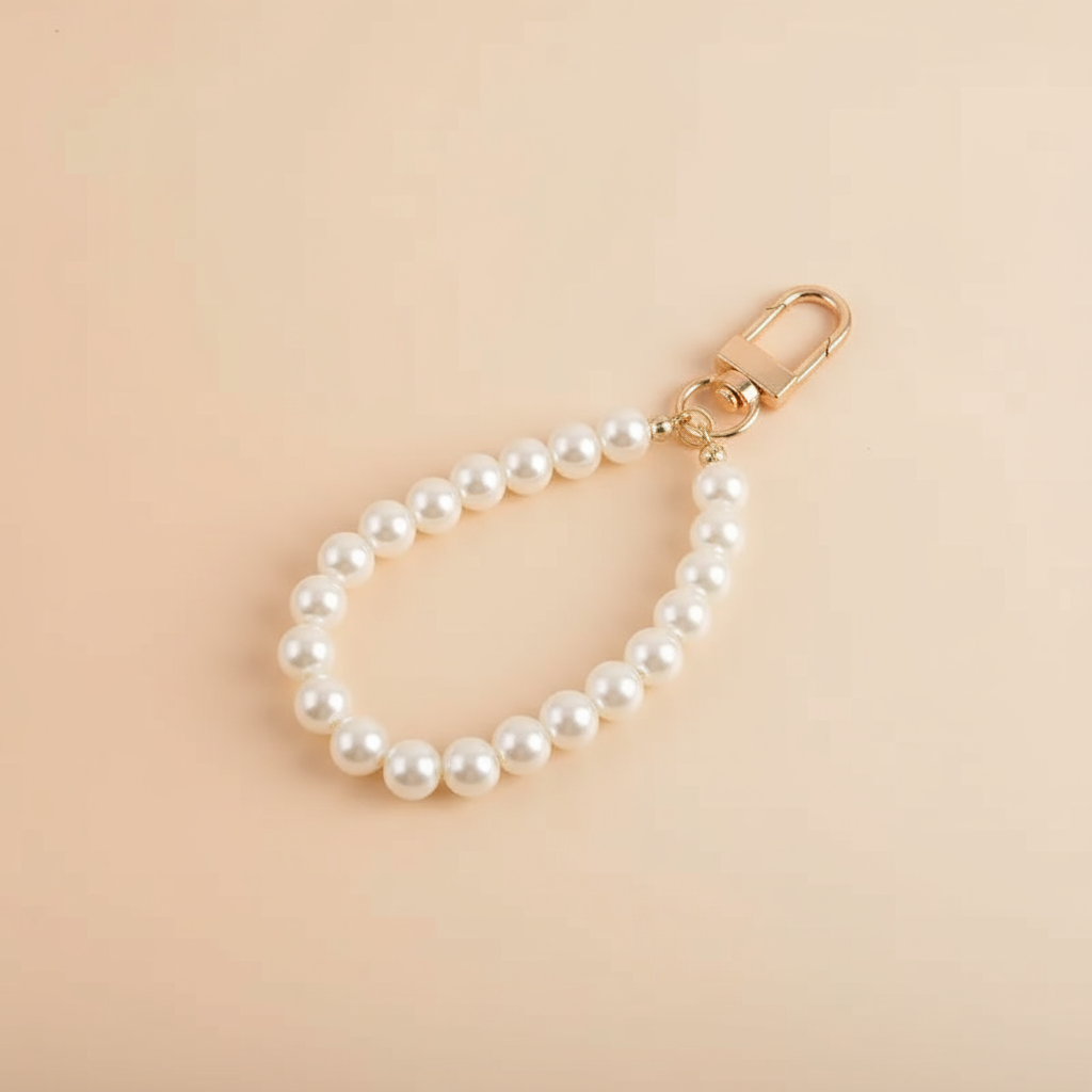 Porte-clés Perles et Coquillages