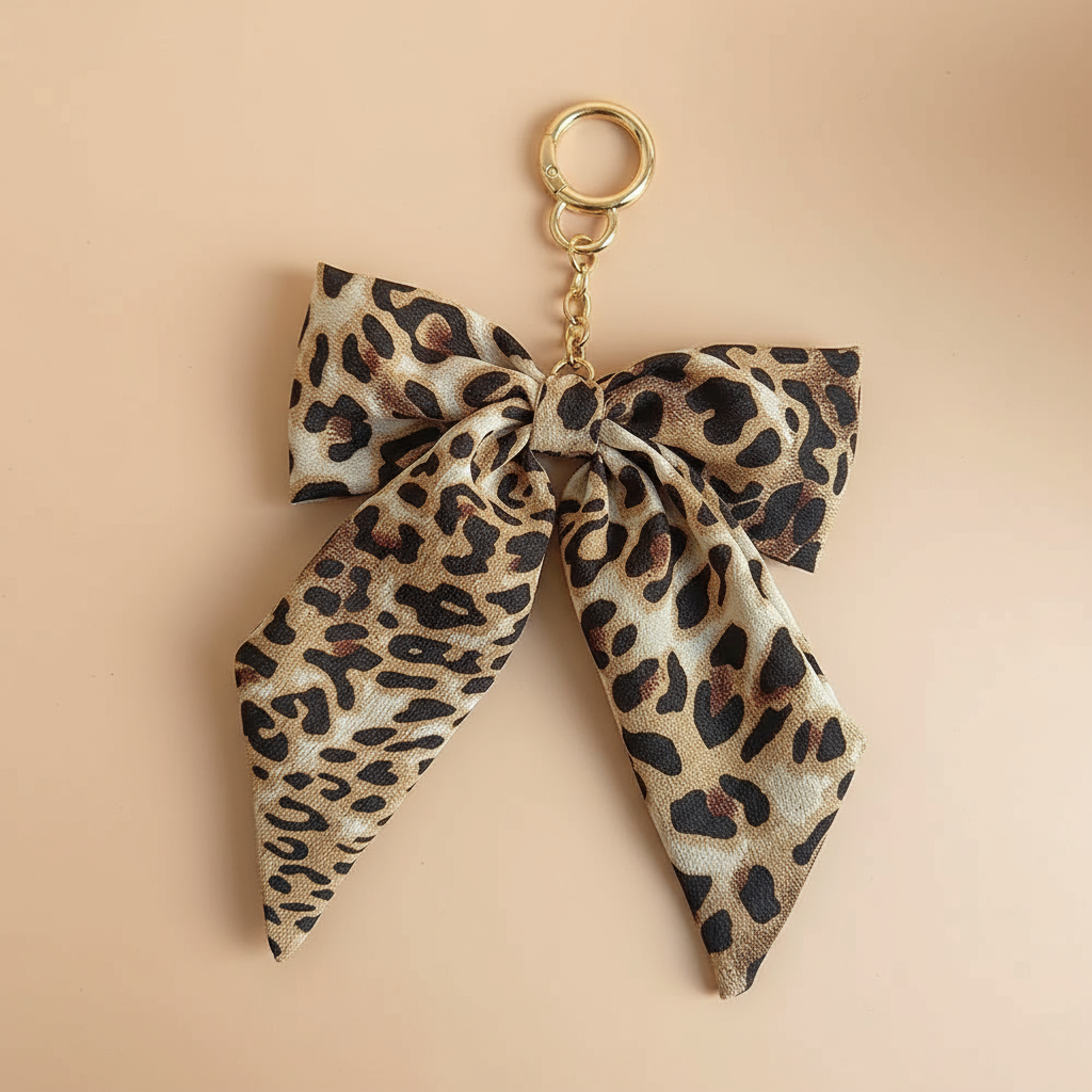 Porte-clés Nœud Léopard