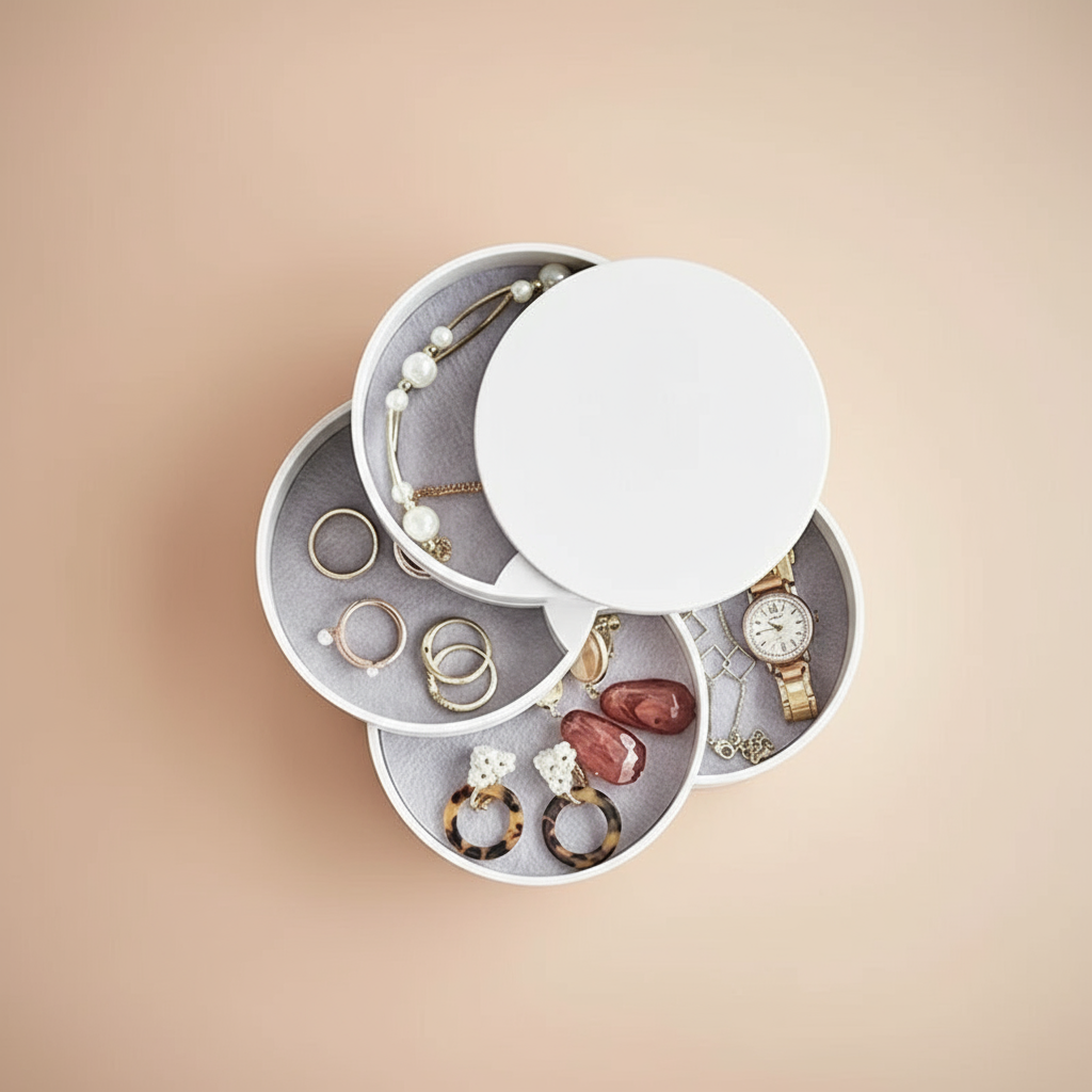 Boîte à Bijoux Rotative